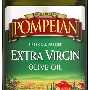 pompeian smooth extra virgin olive oil first cold pressed mild and delicate flavor perfect for sauteing and stir frying 1 1