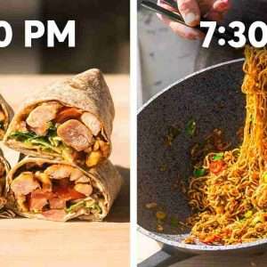 24 hours of healthy student cooking cheap and realistic 1 1