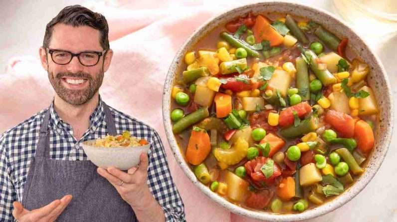 easy vegetable soup recipe beyond easy 1