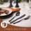Hiware 24 Pieces Matte Black Silverware Set with Steak Knives for 4 Review