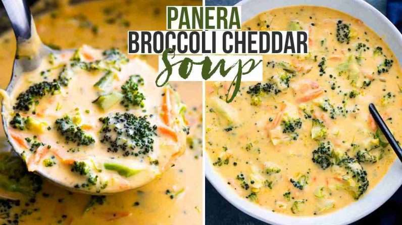 30 minute broccoli cheddar soup better than panera 1