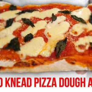 easy no knead pizza dough at home yMnpa8Zokog