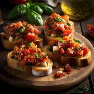 how do i create a delicious and authentic italian bruschetta topping 2