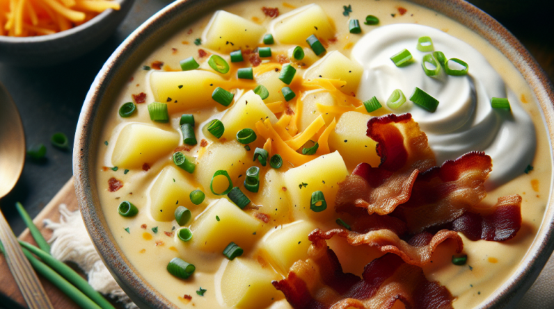 potato soup recipe by preppy kitchen is easy to make with simple ingredients