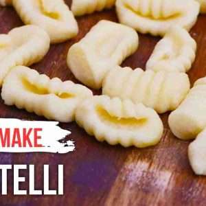 how to make cavatelli pasta from scratch OoVJm7W fcY
