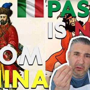 pasta is not from china and this is the truth of pasta history p8sZP08lk1Q