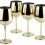 Veva Life Stainless Steel Wine Glasses Set of 4-18oz Gold Wine Glasses,Unbreakable & Portabal Wine Glass, Unique Wine Glasses for Pool, Ideal Gift for Wine Lovers. As Seen on Reality TV, Love Is Blind