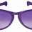 Amscan 0 Jumbo Glasses, 11″, Purple