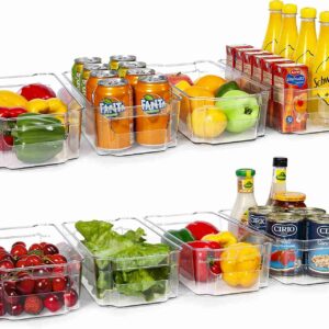 hoojo refrigerator organizer bins review