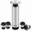 Wine Stoppers EZBASICS Wine Saver Pump with Wine Bottle Stoppers, Stainless Steel Pump + 4 Wine Stoppers