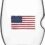 govino Flexible Shatterproof Reusable Wine Glasses, 16-ounces (2 Pack) (American Flag)