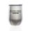 Stemless Wine Tumbler Coffee Travel Mug Glass with Lid The Universe Is Made Of Morons Physics Funny (Silver)