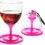 Asobu VT13-9228 StackNGo Unbreakable Wine Glasses,Pink, Set of 2