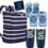 The Navy Knot Cooler Backpack Tote Bag w/ Boat Docker Tumbler Set – boat gifts for couples – Travel, Picnic & Beach Drinking Accessories – Gifts for Wine Lovers, Wine Accessories Gifts for Women & Men