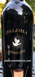 btl foil cork CA Paloma Merlot 2003 remc