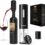 Forias Electric Wine Opener, Automatic Wine Bottle Opener Set with Rechargeable Wine Opener,Electric Wine Aerator Pourer,Vacuum Wine Stopper and Foil Cutter 4-in-1 Wine Gift Set