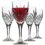 Lefonte Wine Glasses, Stemmed Wine Glasses, Glass Cups with Stem, Red Wine Glasses, Crystal Drinking Glasses, Wine Glass – Set of 4