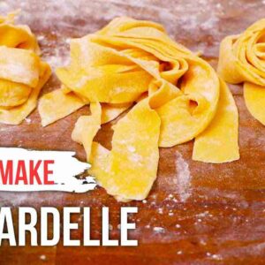 how to make pappardelle pasta recipe from scratch OMDQutqk1XM