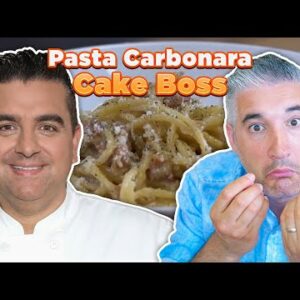 italian chef reacts to cake boss spaghetti carbonara 1zX QjKRTSohqdefault
