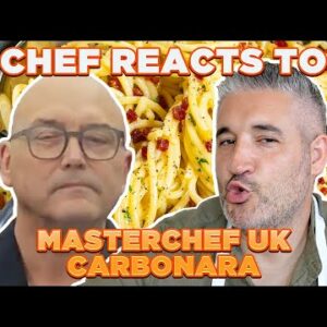 italian chef reacts to masterchef uk carbonara MJP5Y3FVAPghqdefault
