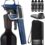 Coravin Model Two Elite Pro – Wine Preservation System – Bottle Opener, Needle Pourer, Aerator, and Wine Saver – Midnight Blue – Includes 4 Argon Gas Capsules, Carry Case, Base, and Wine Needle