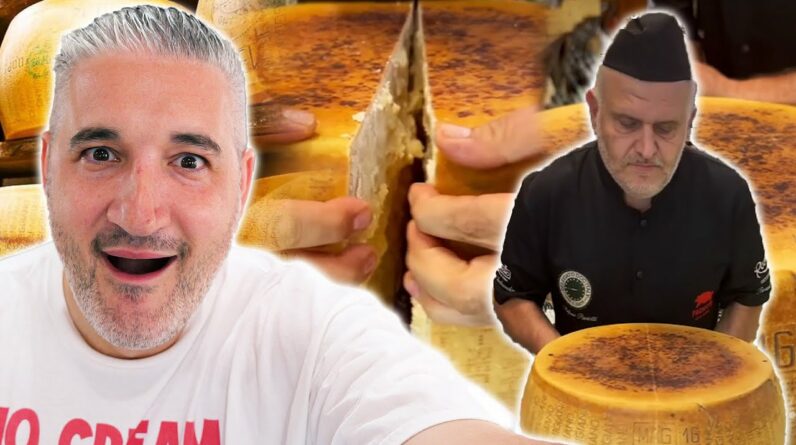 are parmigiano reggiano cheese wheel who has been sleeping for 7 years I1 yQMrNyXI