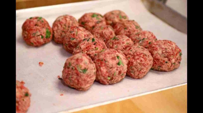 how to make classic italian meatballs szoqAlBCTJI