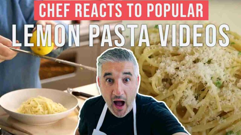 italian chef reacts to popular lemon pasta videos h1 NPMiefOI