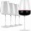 Made In Cookware – Red Wine Glasses (Set of 4), Titanium-reinforced stem treatment, Italy