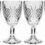 Godinger Set of 6 Dublin Cordial Glasses, Clear,4 fluid ounces