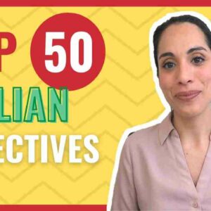 ctives e29c85most common italian adjectives list that you must know 0p3iveajlok