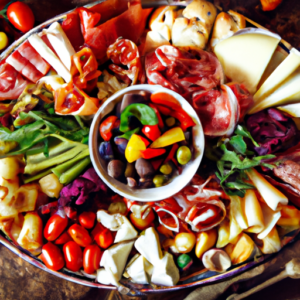 how can i create a well balanced italian antipasto platter 2