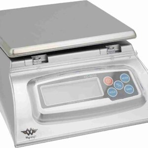 kitchen scale bakers math kitchen scale kd8000 scale by my weight silver