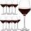 Btat- Wine Glass Set, Set of 12, 15 oz, Wine Glasses with Stem, Long Stem Wine Glasses, Crystal Wine Glasses, Red Wine Glasses, White Wine Glasses, Stemmed Wine Glasses