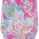 Lilly Pulitzer 12 Oz Insulated Tumbler with Lid, Pink Stainless Steel Travel Wine Glass, Double Wall Metal Cup, Seaing Things