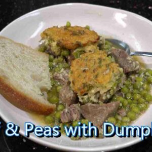 italian grandma makes beef peas with dumplings a3tZBvMxuXQ