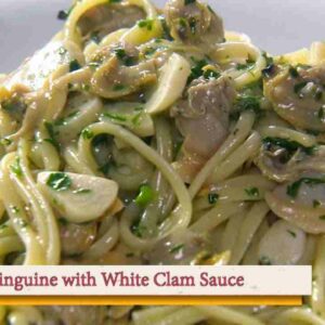 linguine with white clam sauce Y91Wz fLSrU