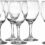 Vikko 11.5 Oz Glass Wine Glasses: Stemmed Wine Glasses for Red and White Wine – Thick and Durable Wine Glasses – Clear Glasses for Wine – Small Wine Glasses with Stem – Red Wine Glasses Set of