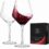 Red Wine Glasses Hand Blown Burgundy Set of 2-24oz,Lead-Free Premium Crystal Clear Glass,Ultra-thin Large Square Copas de Vino Cristal Grandes For Best Wine Tasting,Great Gift Packaging