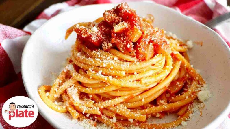 how to make pasta amatriciana like a roman y7ot3RqTcWM