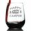 Happy Camper – Funny Stemless Wine Glass – Cute Camping Gifts – Large Glasses – Fun RV Accessories for Women and Men