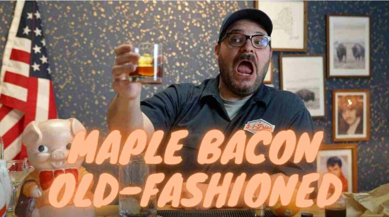 how to make a maple bacon old fashioned 9uYdPS70JE8