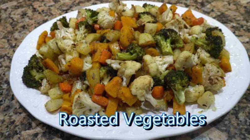 italian grandma makes roasted vegetables Oevt04fqdKA