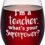 I’m A Teacher What’s Your Super Power Stemless Wine Glass, 15Oz Teacher Wine Glass – Teacher Gifts for Women, Men, Teachers, Professors, Mentor, Teaching Assistant, Teacher Appreciation Day, Birthday