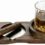 ale pomos Wooden Cigar Ashtray Wood Solid Cigar Ashtray Whiskey Glass Tray and Cigar Holder, Cigar Slot/Tray, Cigar Whiskey Accessory Set, Great Gift for Men,Great Decor for Home, Office or Bar