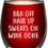 Bra Off Hair Up Sweats On Wine Gone Funny 15oz Wine Glass – Unique Christmas Gift Idea for Her, Mom, Wife, Girlfriend, Sister, Best Friend, BFF – Perfect Birthday Gifts for Women