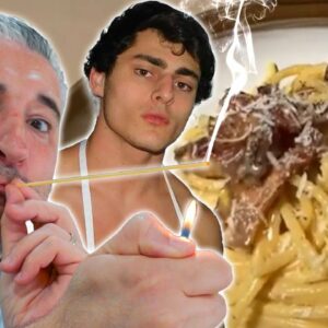 try not to laugh at this spaghetti carbonara made by its qcp eQTZJS4X0I