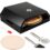 VEVOR Black Pizza Oven Set with 12 inch Pizza Stone, Pizza Shovel, Pizza Cutter, Thermometer, Stainless Steel Camp Pizza Oven Outoor, Portable Pizza Oven Kit for Outside, Camping, Oven, Charcoal Grill