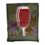 Northwest Art Mall Osoyoos Canada Fine Crafted Wine Glass Ultra Fleece Bed Sofa Travel Cozy Blanket from Painting by Artist Mike Rangner 60″ x 80″.