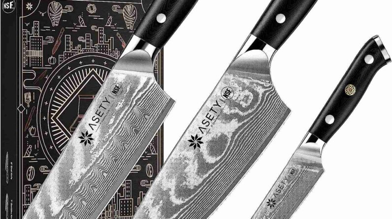 aset damascus knife set review